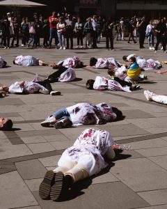 У Відні відбулася акція проти насильства - Новини. Останні новини України та світу. Bignews.ua